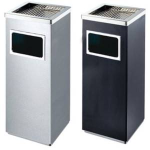 Địa chỉ bán thùng rác inox gạt tàn vuông tại Đà Nẵng